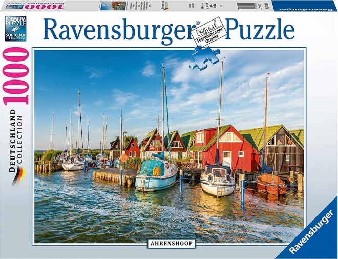 Ravensburger puzzle Farebný prístav v Nemecku 1000 dielikov