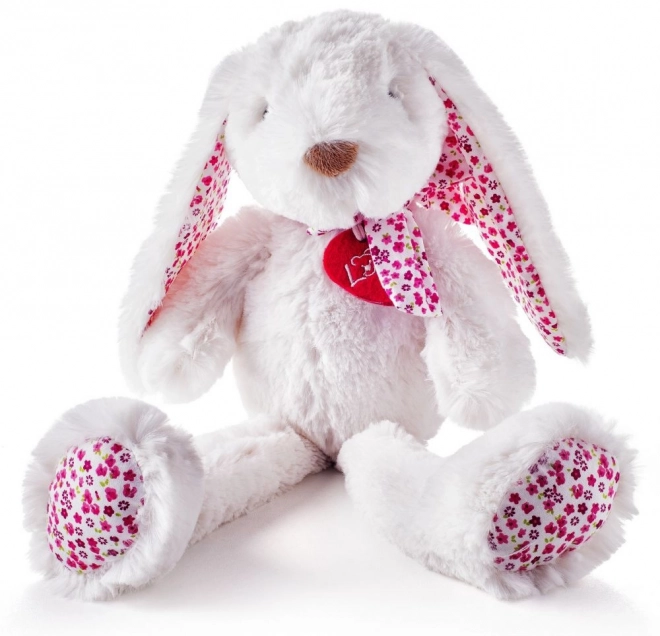 Veľký biely zajac Ella 38 cm