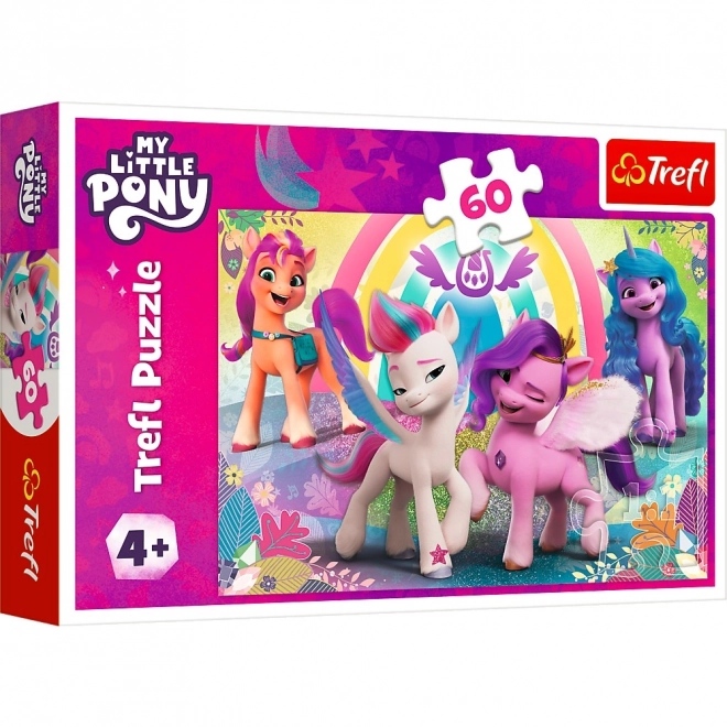 Puzzle My Little Pony: Vo svete priateľstva 60 dielikov