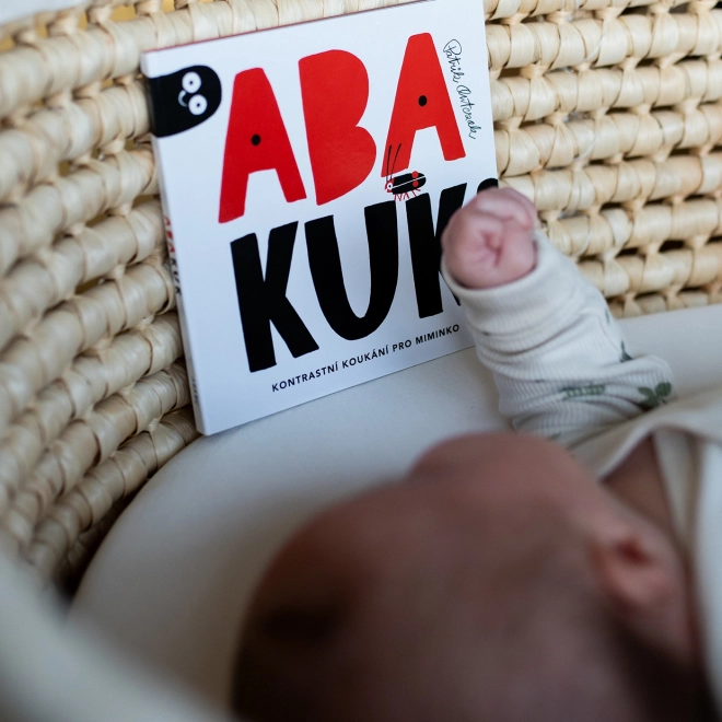 Ababu Kontrastné leporelo pre bábätká s ilustráciami Patrika Antczaka