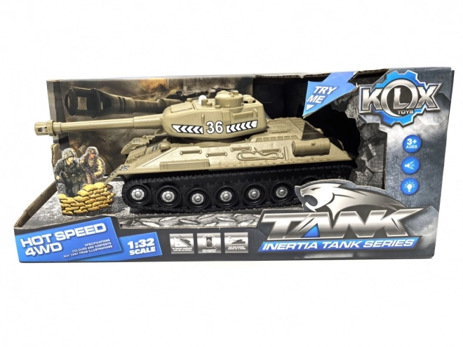 Tank so zotrvačníkom