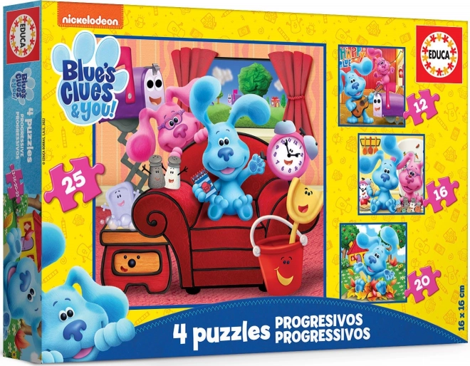 Puzzle Blue's Clues 4v1