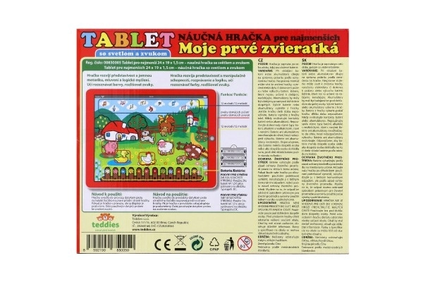 Tablet Moje prvé zvieratká