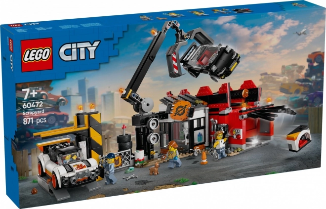 Lego City Autošrotovisko so zberačom áut