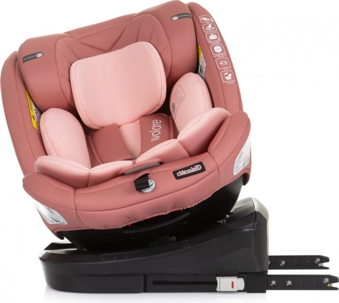 Chipolino autosedačka Volare i-Size 360 Flamingo