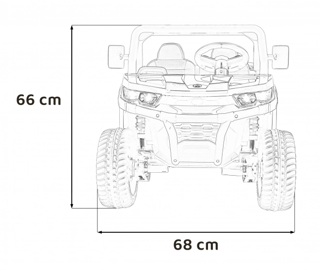 Elektrické auto Pick-Up Speed pre deti
