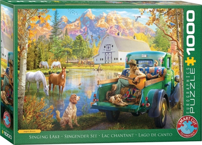 Eurographics puzzle spievajúce jazero 1000 dielikov