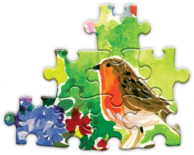 Puzzle Záhrada s čajkami 1000 dielikov