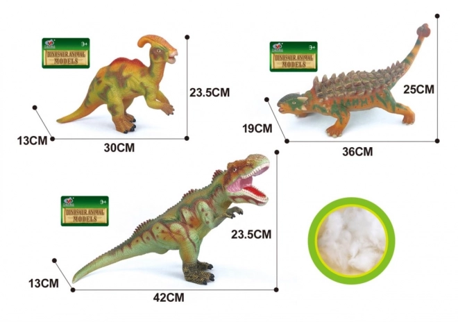 Dinosaurus mäkký 42 cm