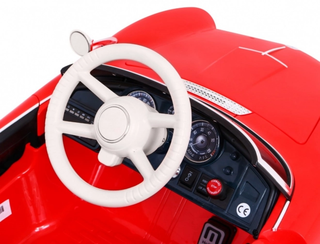 Detské elektrické auto BMW 507 Retro červené