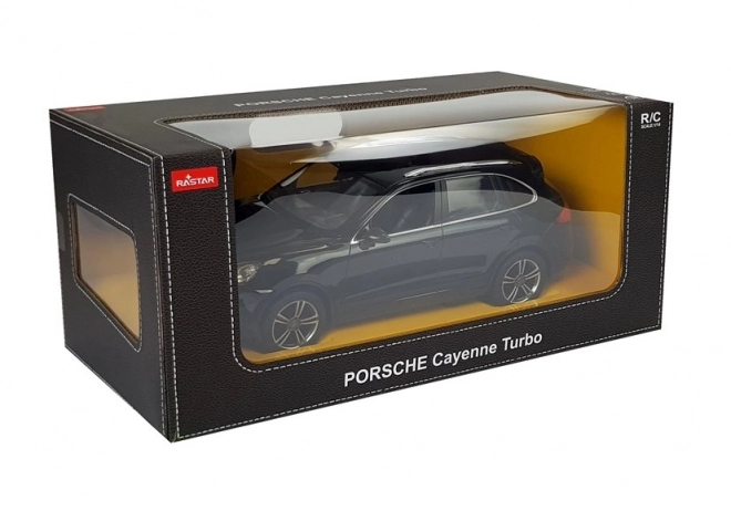 R/C auto Porsche Cayenne Turbo čierne 1:14