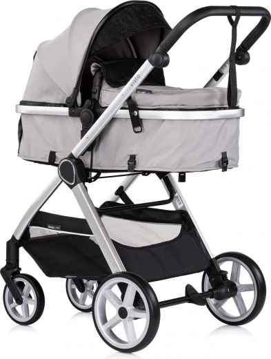 Kombinovaný kočík 2v1 CHIPOLINO Vista Cloud Grey
