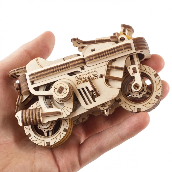 Ugears 3D drevené mechanické puzzle Sklápací skúter