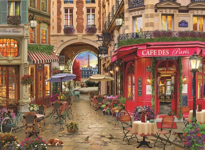 Puzzle Kaviareň v Paríži 1000 dielikov