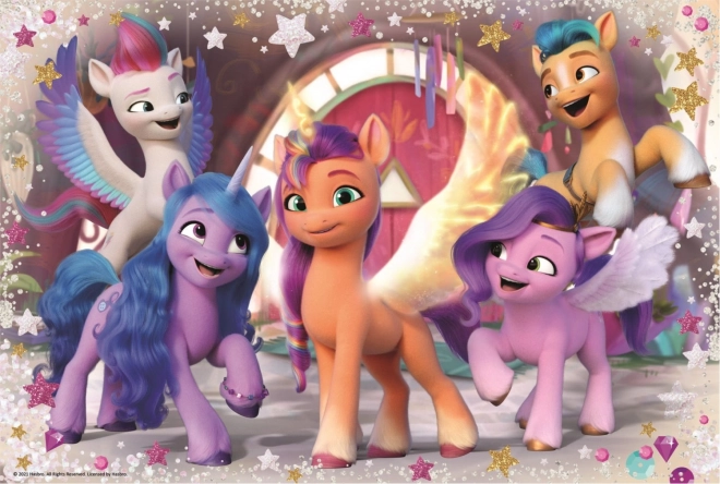 Puzzle My Little Pony: Radostní poníci maxi 24 dielikov