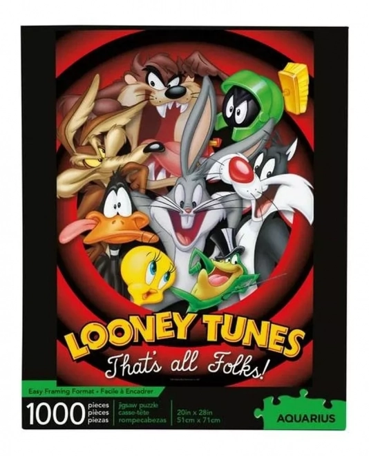 Puzzle Looney Tunes: To je všetko, priatelia! 1000 dielikov