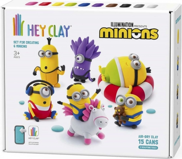 Hej Clay plastová sada Minions