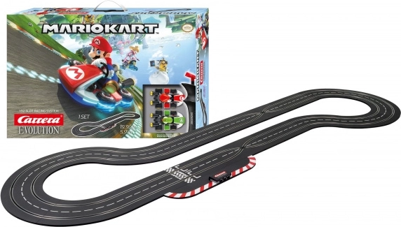 Autodráha Carrera Evolution Mario Kart s autami Mario a Yoshi 5,9 m
