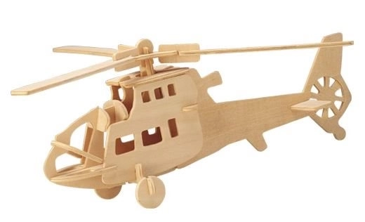 Drevené 3D Puzzle Dvojplošník Nieuport