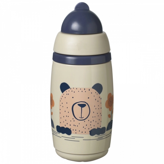 Tommee Tippee Bidon so slamkou 266 ml šedý