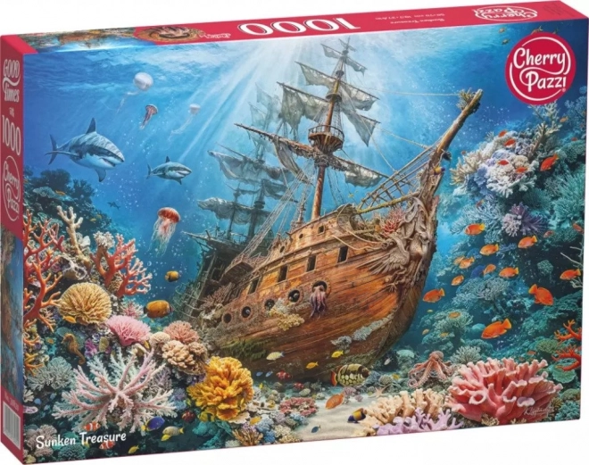 Cherry Pazzi Puzzle Ponorený Poklad 1000 dielikov