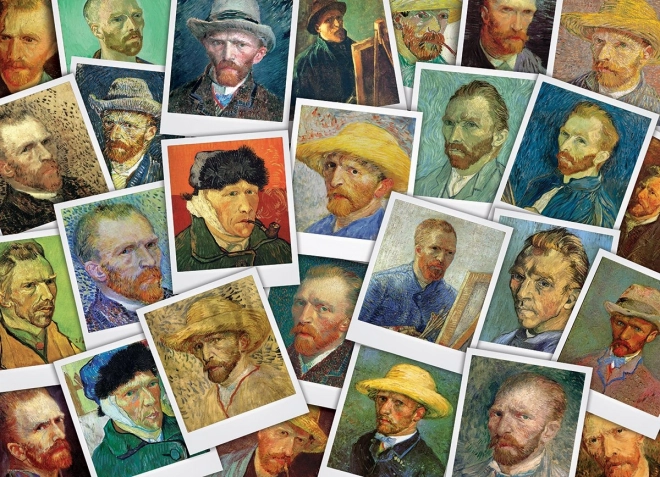 EUROGRAPHICS Puzzle Van Goghovy Autoportréty 1000 dielikov
