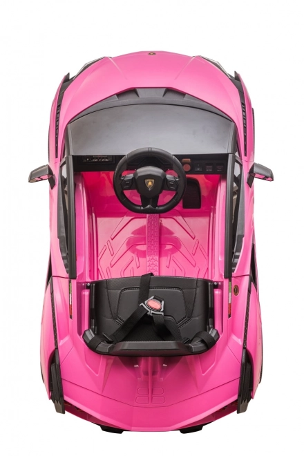 Lamborghini SIAN detské auto na batériu s ovládačom – Ružové