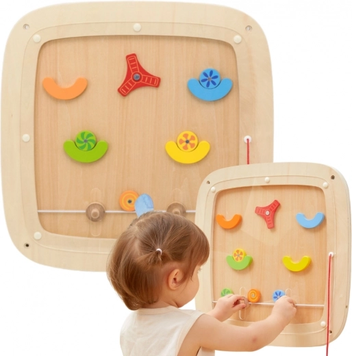 Magnetické pero na presné vedenie guľôčok