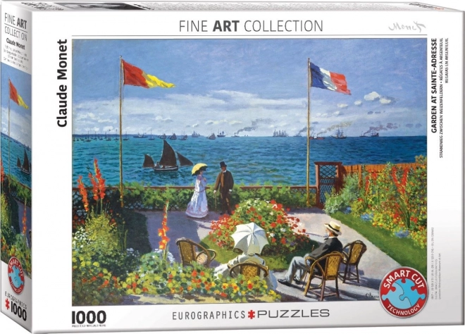 Puzzle Záhrada v Sainte-Adresse 1000 dielikov