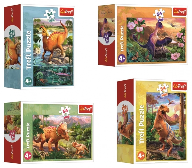 Úžasní dinosauri puzzle 54 dielikov