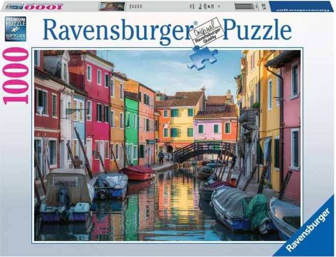 Ravensburger puzzle Burano, Taliansko 1000 dielikov