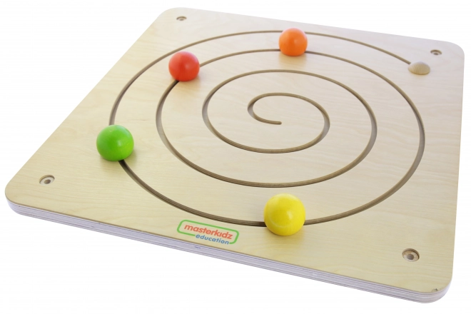 Tabuľka s posuvným špirálovým labyrintom Montessori Masterkidz
