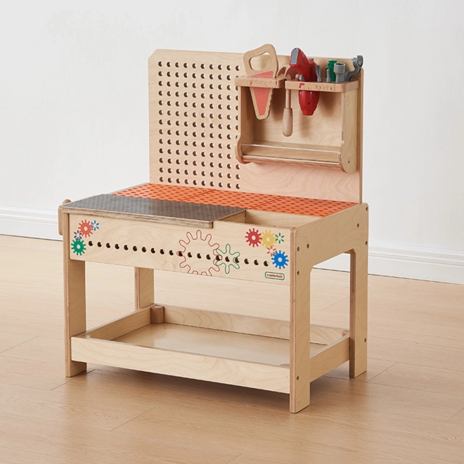 Drevený workshop XXL Montessori STEM s nástrojmi MASTERKIDZ