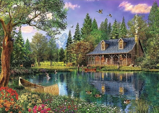 Trefl Puzzle Odpolední Idylka 4000 Dielikov