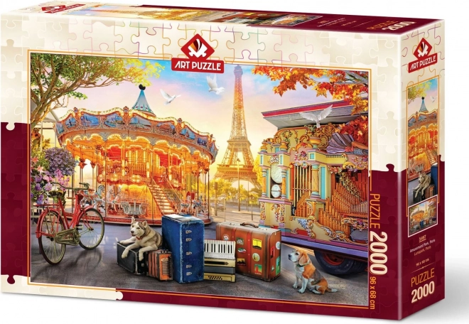 Puzzle Lunapark v Paríži 2000 dielov