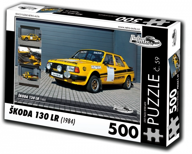 Skladací puzzle Škoda 130 LR 500 dielikov