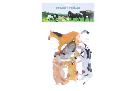 Domáce zvieratká v sáčku 5 ks