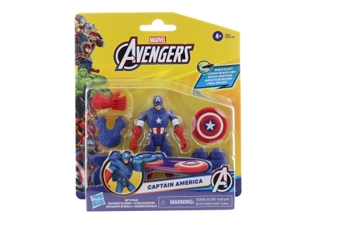 Avengers bojová výbava kapitán Amerika figúrka 10 cm