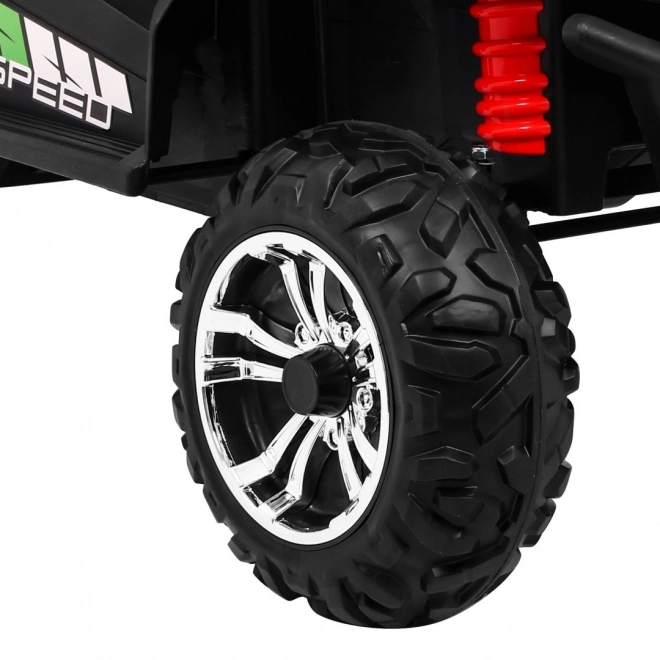 Detské terénne vozidlo Grand Buggy 4x4 s maskovaním, LED osvetlením a rádiom MP3