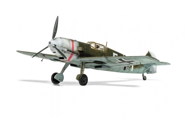 Model plastového lietadla Messerschmitt Bf109E-4 v mierke 1/72