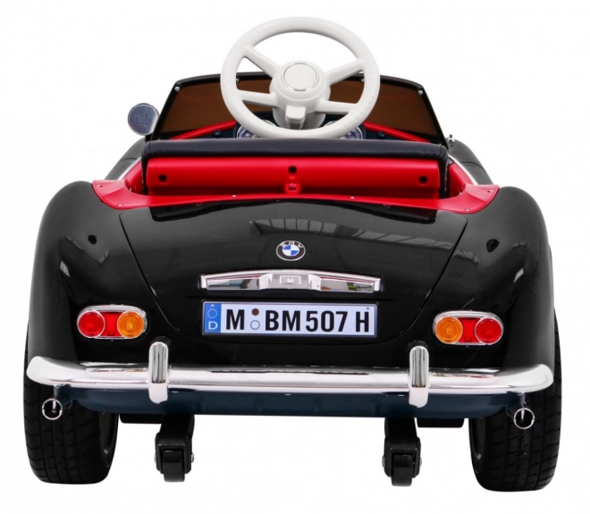 Elektrické autíčko BMW 507 Retro pre deti čierne