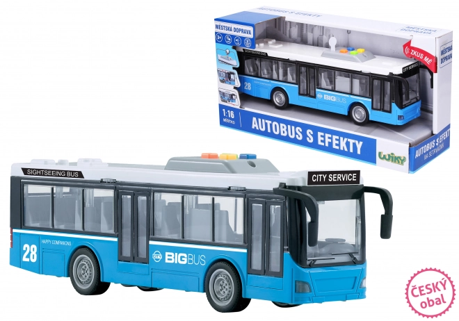 Autobus s efektmi 29 cm - české balenie