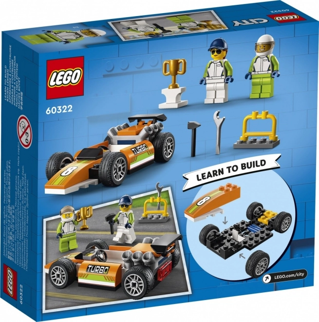 Lego City pretekárske auto