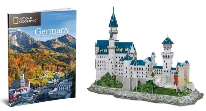 Puzzle 3D Zámok Neuschwanstein - National Geographic