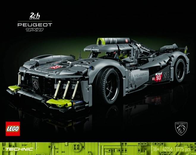 Lego Technic Peugeot 9X8 24H Le Mans Hybrid Hypercar