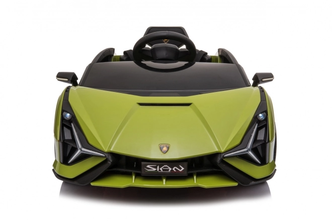 Lamborghini SIAN detské auto na batériu s ovládačom – Zelené