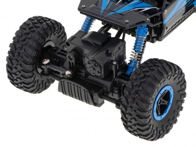 RC Rock Crawler HB z diaľkovým ovládaním 1:18 modrý – Modrá