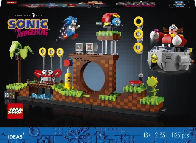 Lego ideas sonic the hedgehog zelená lúka