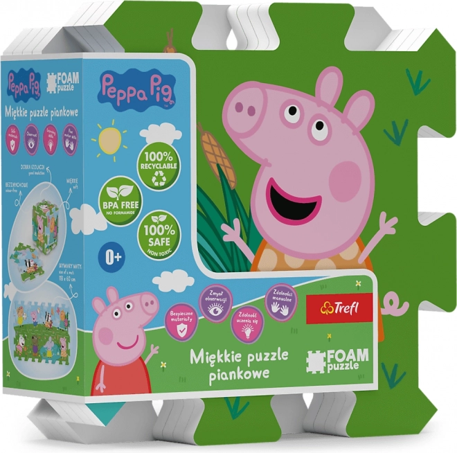 Penové puzzle Prasiatko Peppa