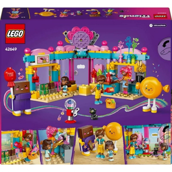 Lego Friends obchod so sladkosťami v meste Heartlake